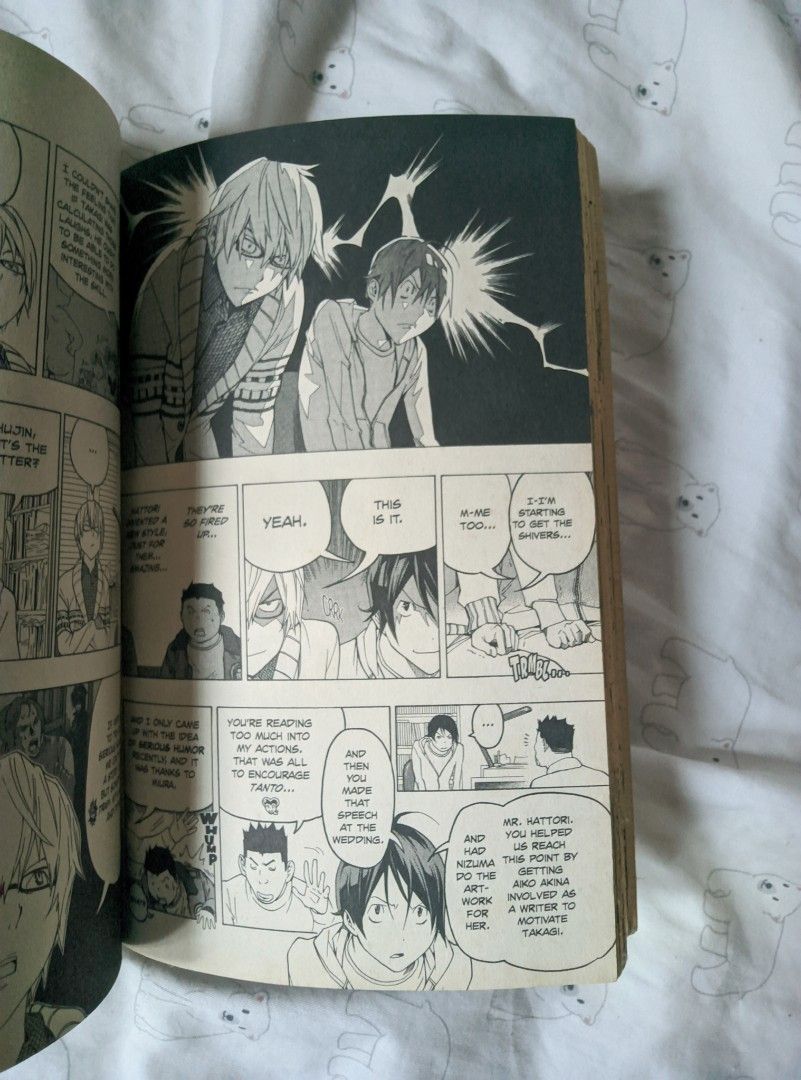 bakuman vol. 10 manga (Category: Comics & Manga) located in Butuan. Submitted by kkkai.zzzzz (Listing ID 1460935026, Image 3). Description: - 300 if take all 4 bakuman volumes - bakuman volume 10 manga - english translated shonenjump manga - slight tanning on pages - minor stains - rfs: decluttering.