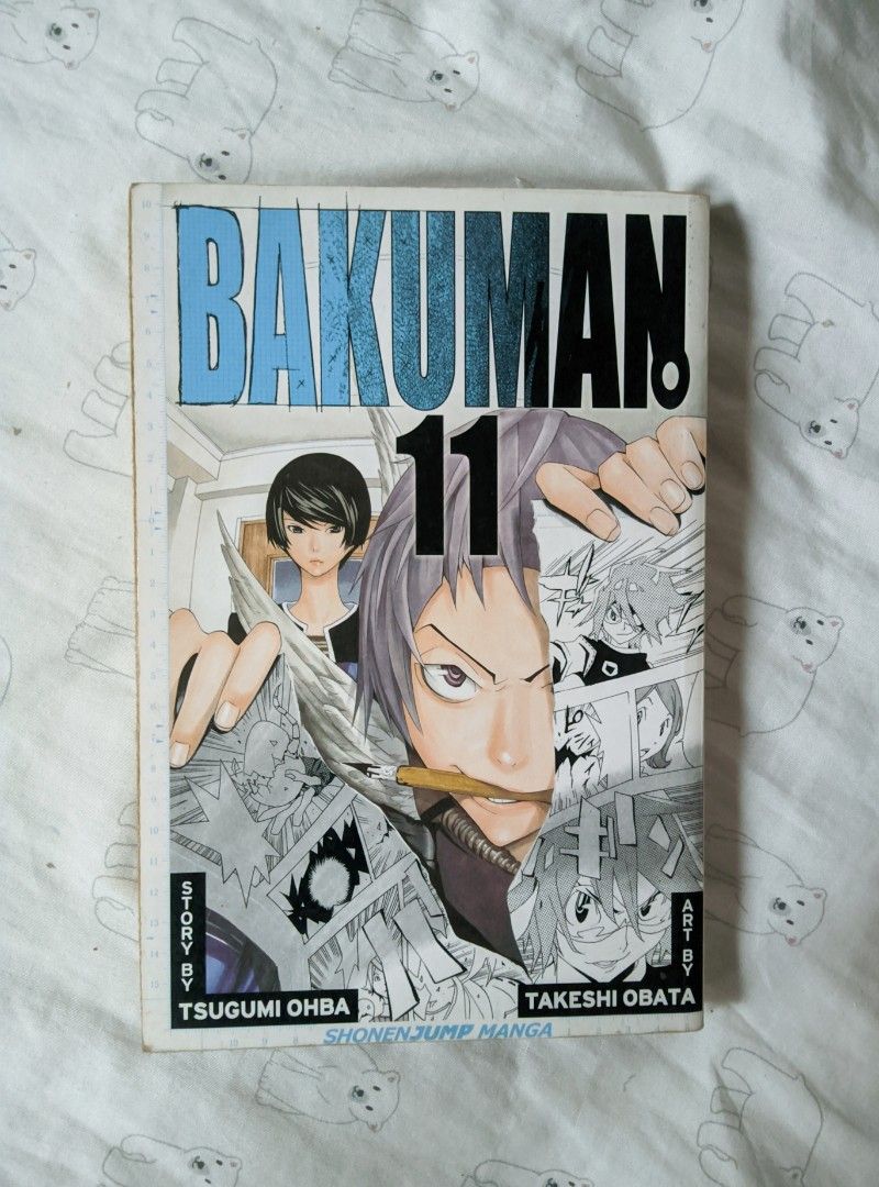 bakuman vol. 11 manga (Category: Comics & Manga) located in Butuan. Submitted by kkkai.zzzzz (Listing ID 1460936557, Image 1). Description: - 300 if take all 4 bakuman volumes - bakuman volume 11 manga - english translated shonenjump manga - sticker residue on the back - tan pages - minor stains on pages - rfs: decluttering.
