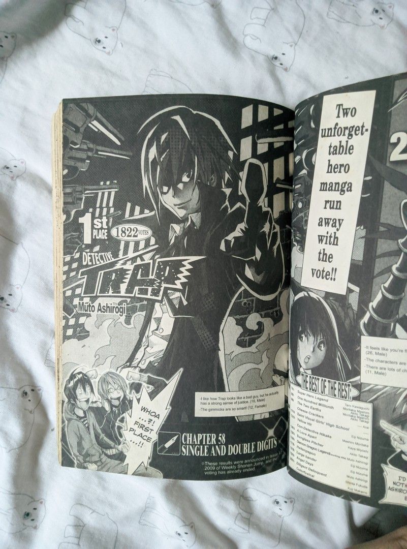bakuman vol. 7 manga (Category: Comics & Manga) located in Butuan. Submitted by kkkai.zzzzz (Listing ID 1460935302, Image 3). Description: - 300 if take all 4 bakuman volumes - bakuman volume 7 manga - english translated shonenjump manga - sticker residue on the back - tan pages - minor stains on pages - rfs: decluttering.