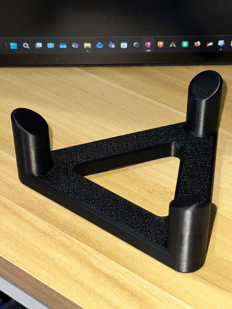 Ball stand (Universal, 3D Printed,Solid) (Category: Other Sports Equipment and Supplies) located in Manila. Submitted by kpgaspar (Listing ID 1461010026, Image 3). Description: 3D printed universal ball stand High quality.