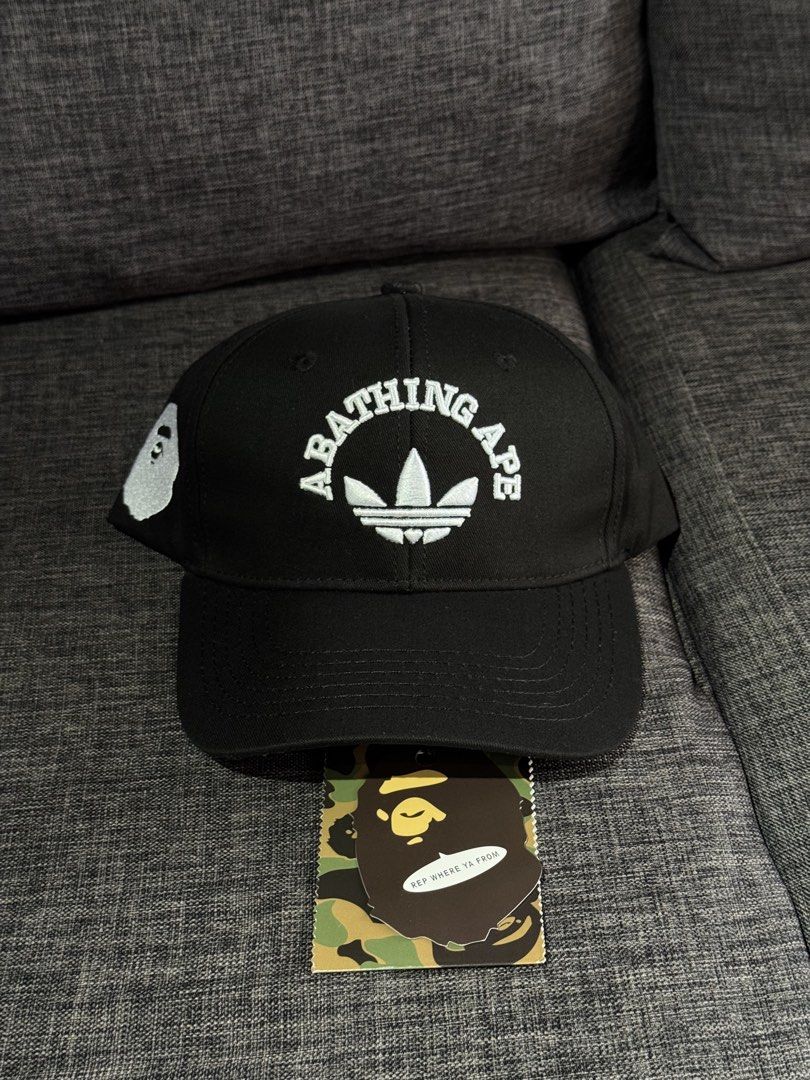 Bape Adidas (Category: Caps & Hats) located in Cavite. Submitted by wsaleclub (Listing ID 1460969559, Image 1). Description: Reseller-friendly pricing message us for bulk orders.