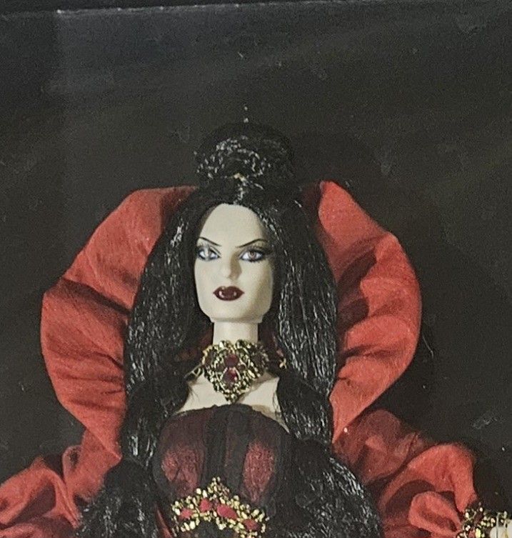 BARBIE HAUNTED BEAUTY VAMPIRE (Category: Interactive Toys) located in Las Pinas. Submitted by jenobon (Listing ID 1460924247, Image 2). Description: ULTRA RARE HOLY GRAIL FOR SERIOUS COLLECTORS Released 2013 No more than 6,800 units world wide Current Value PHP 52K to 75K (USD 800-1200) Price: 55k NEGOTIABLE depending on mode of shipping and payment. Message for more details. NEVER REMOVED FROM BOX (NFRB) Stored/Displayed ONLY.
