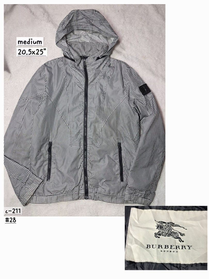 BB men's windbreaker jacket (Category: Coats, Jackets and Outerwear) located in Baguio. Submitted by mishmashfritz (Listing ID 1461019120, Image 1). Description: like new, thrifted, no flaws, cut wash tag.