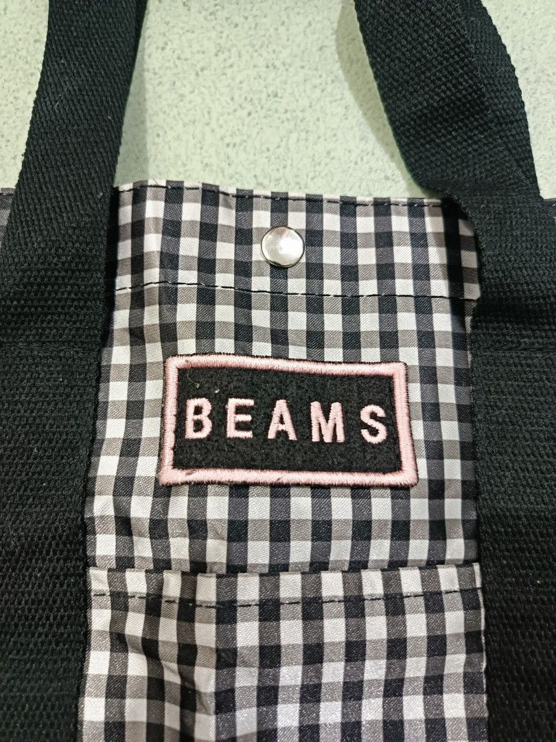 BEAMS Tote Bag (Category: Tote Bags) located in Santa Cruz. Submitted by friendlyfire1 (Listing ID 1461113166, Image 3). Description: 10" x 13".