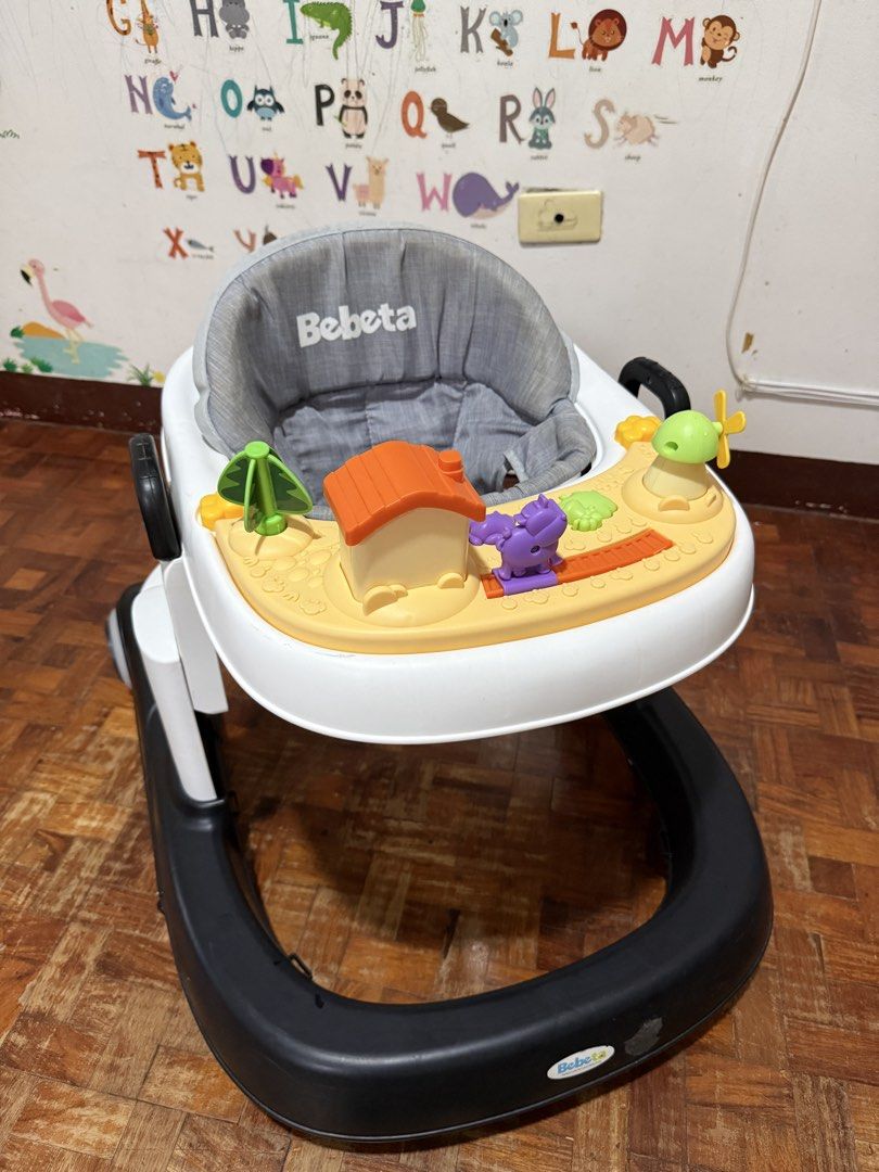 Bebeta Preloved Walker (Category: Infant Playtime) located in Angeles City. Submitted by holyfabclothing (Listing ID 1460941616, Image 2). Description: Excellent used condition Need wash lang sa seat.