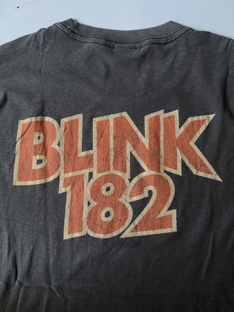 BLINK-182 (Category: Tshirts & Polo Shirts ) located in Cavite. Submitted by handpickedshirts (Listing ID 1460946514, Image 3). Description: New, vintage style. Approx L30in W23,25in laid flat Actual photos.