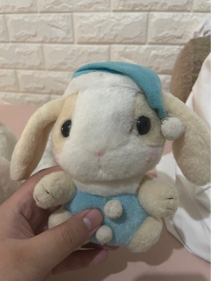blue loppy amuse bunny plush (small) (Category: Plushies & Soft Toys) located in Las Pinas. Submitted by sugarsnoopy (Listing ID 1461060127, Image 1). Description: sitting loppy amuse bunny merry christmas (blue) size: approx. 6" ❕needs wash rfs: extra bunnies. not enough space na price nego. 📍 las piñas area 🏷️ blue bunny amuse loppy poteusa merry christmas santa cute small plush stuffie stuffy rabbit plushie kawaii baby.