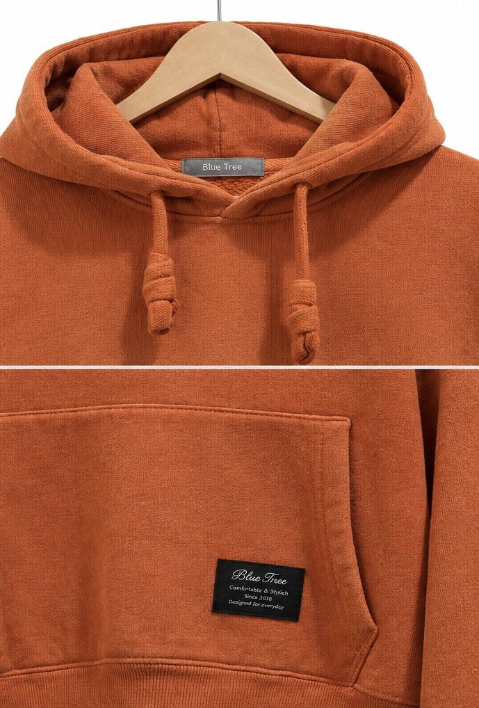 Blue Tree (Category: Hoodies) located in Taguig. Submitted by thriftstar2 (Listing ID 1460928610, Image 3). Description: W 21 L 25 Size M Excellent condition No issue.