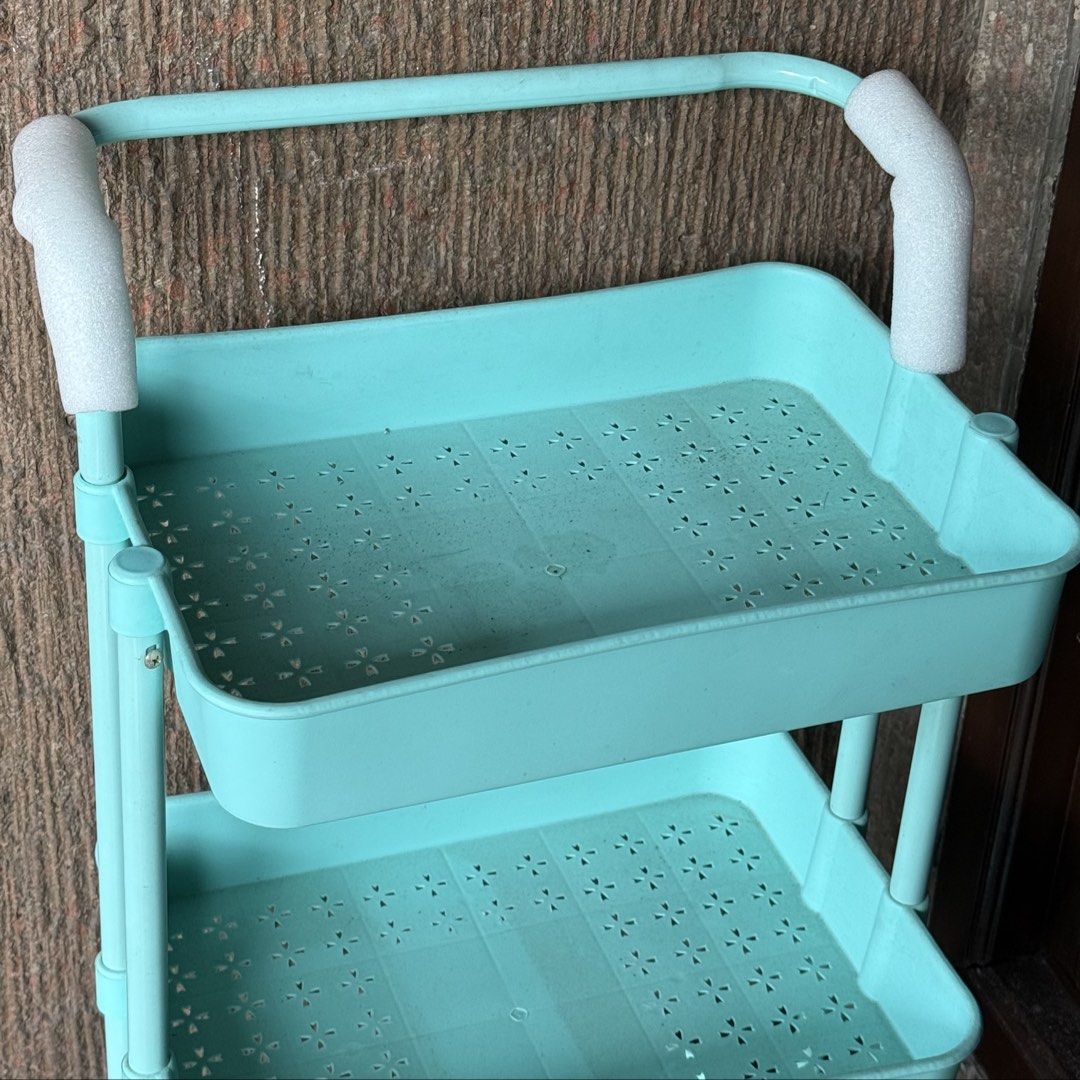 Blue Trolley Shelf Cart (Category: Other Home Furniture) located in San Juan City. Submitted by lovegoeson (Listing ID 1461058196, Image 3). Description: .