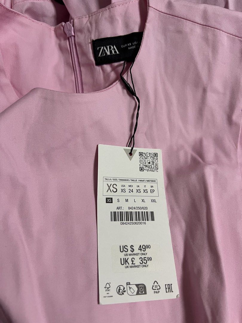 BNWT ZARA DRESS XS (Category: Dresses) located in Cavite. Submitted by paupau.shopper (Listing ID 1461096306, Image 2). Description: .