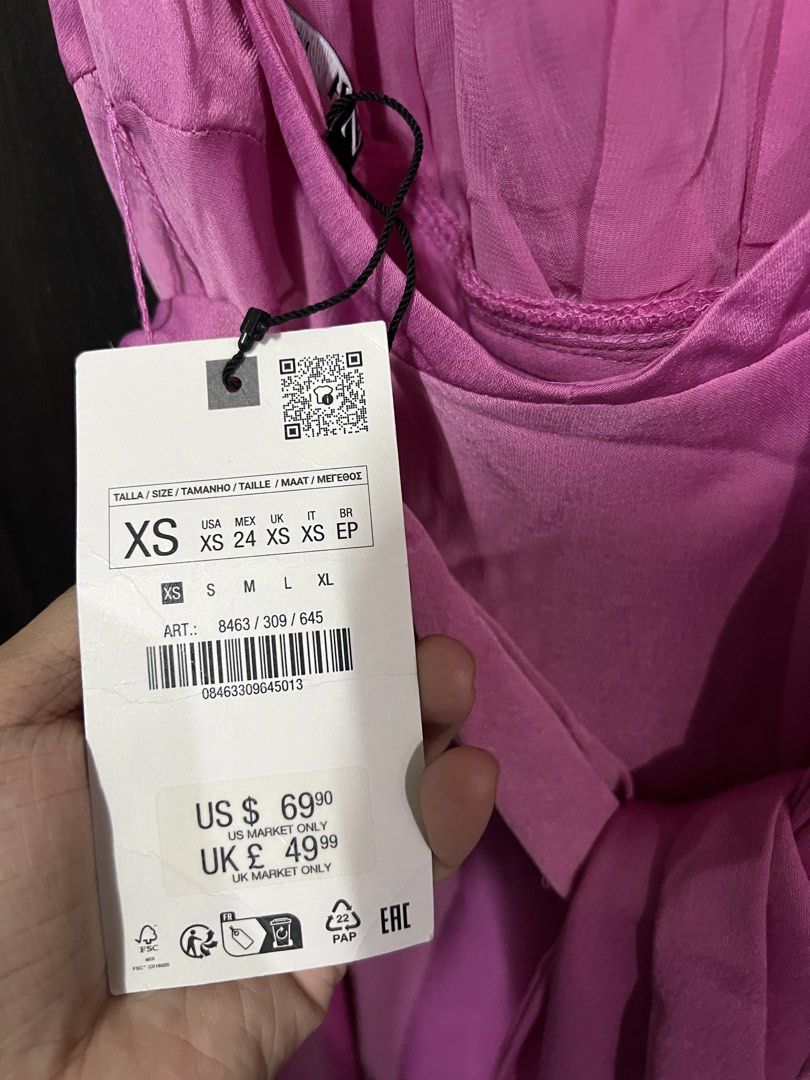 BNWT ZARA DRESS XS (Category: Dresses) located in Cavite. Submitted by paupau.shopper (Listing ID 1461103298, Image 3). Description: .