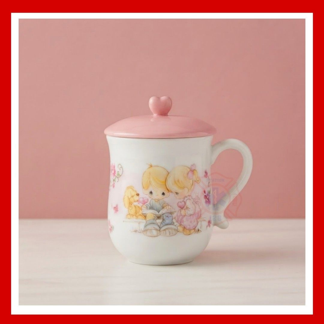 🍵💕B-Precious Moments Mug with Strainer 💕🍵 (Category: Coffee & Tea Tableware) located in Quezon City. Submitted by artegiftshop (Listing ID 1460963264, Image 2). Description: 🍵💕B-Precious Moments Mug with Strainer 💕🍵 ✨ Brew your favorite loose-leaf tea in this adorable Precious Moments tea mug! Comes with a tea lid and stainless steel strainer for easy and convenient brewing. Perfect for everyday tea time, display, or as a lovely gift! 🎁�