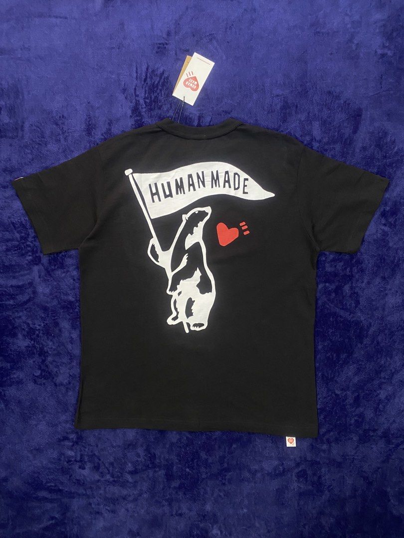 Brand new Human Made T-Shirt Authentic (Category: Tshirts & Polo Shirts ) located in Quezon City. Submitted by rackculture (Listing ID 1461032369, Image 2). Description: Brand new Human Made T-Shirt Authentic Size Available: Small 21 width 27.5 length Medium 21 width 28 length Large 22 width 28 length XL 22.5 width 29 length Great Quality Fresh from Japan Steal Price 100% Authentic No issue.