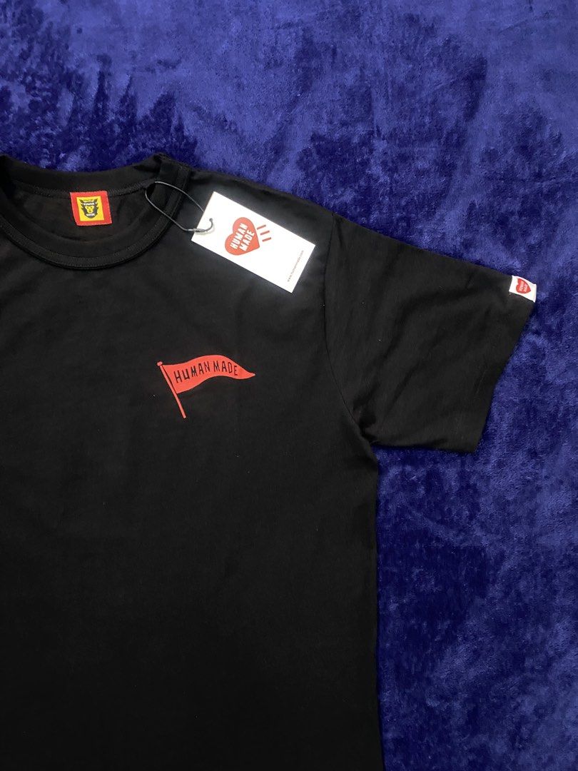 Brand new Human Made T-Shirt Authentic (Category: Tshirts & Polo Shirts ) located in Quezon City. Submitted by rackculture (Listing ID 1461032369, Image 1). Description: Brand new Human Made T-Shirt Authentic Size Available: Small 21 width 27.5 length Medium 21 width 28 length Large 22 width 28 length XL 22.5 width 29 length Great Quality Fresh from Japan Steal Price 100% Authentic No issue.