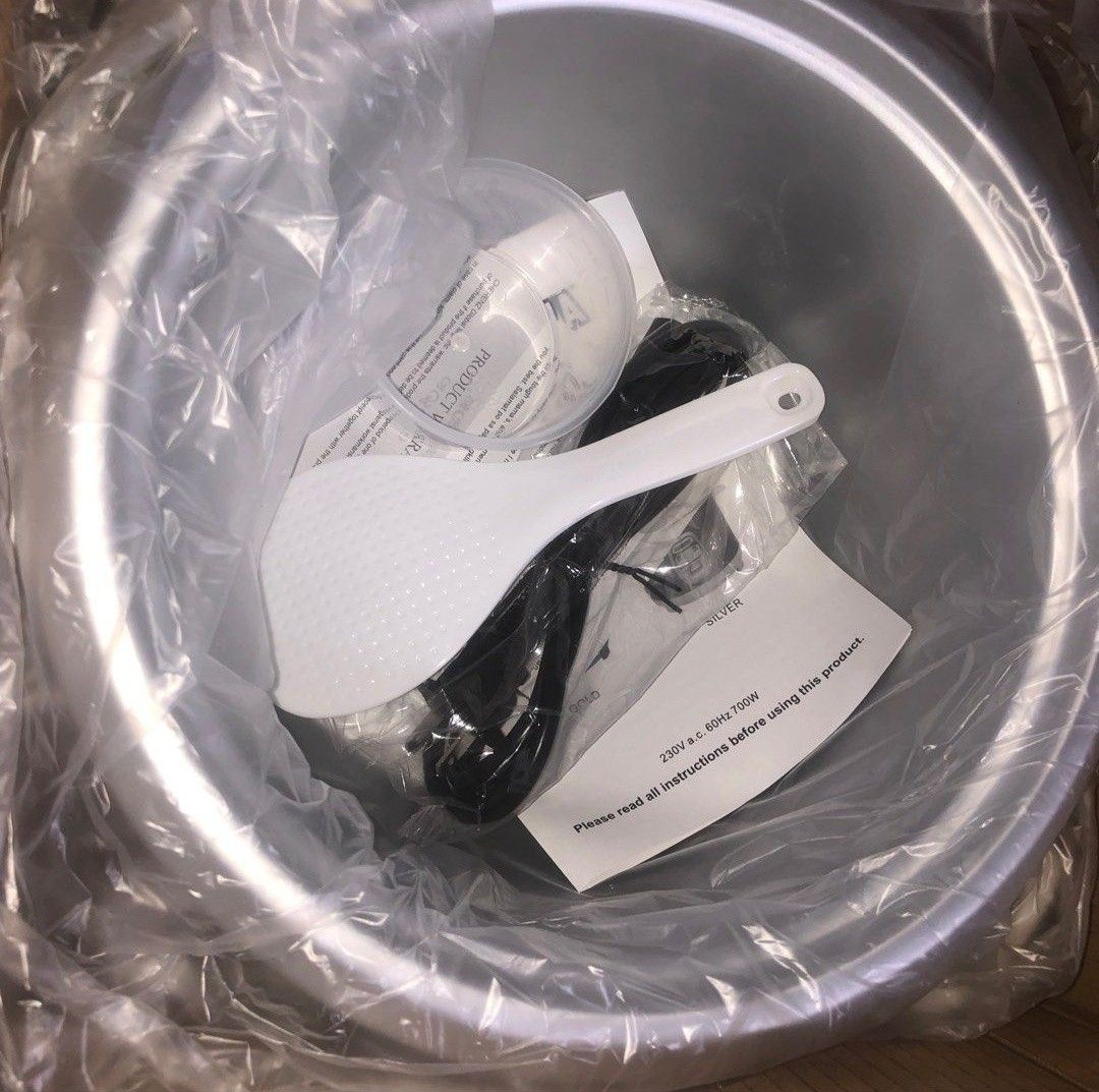 brand new rice cooker (Category: Cookers) located in Mandaluyong City. Submitted by kiriko. (Listing ID 1460941832, Image 2). Description: price is fixed MOP GCASH, MAYA MOD J&T, LALAMOVE |Strictly no meetups.