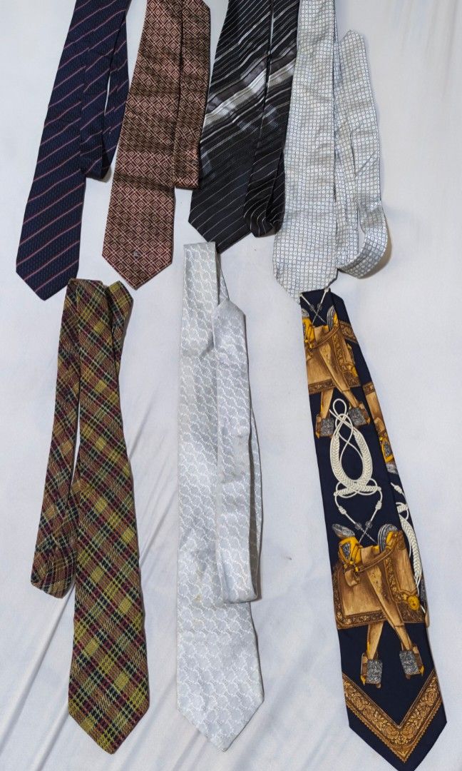 Branded ties mula japan bundle (Category: Ties) located in Polomolok. Submitted by dkljapansurplus (Listing ID 1461064208, Image 1). Description: Branded tie mula japan 7pcs Burberry 1pc, Paul Smith 1pc Celine 2pcs, YSL 2pcs GianFrancoFerre 1pc.