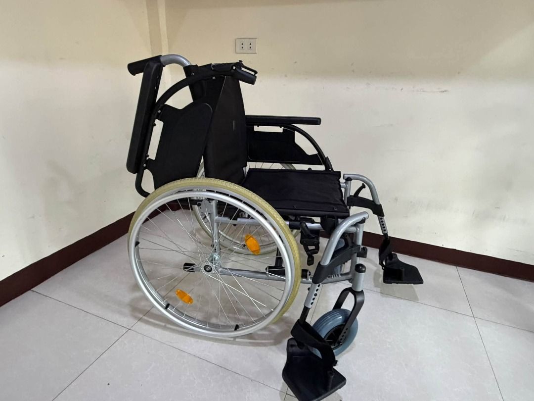 Breezy Wheelchair (Category: Wheelchairs) located in Cainta. Submitted by vanessa.09 (Listing ID 1460983919, Image 2). Description: FOR SALE: Premium German Breezy Foldable Wheelchairs *Reliable European Quality | Excellent Condition | Ready to Use* Upgrade daily mobility or outfit your medical facility with genuine *Breezy* wheelchairs—known across Europe for durability, smooth handling, and lightweight comfort! ✨*Highlights:* • *Ultra-Convenien