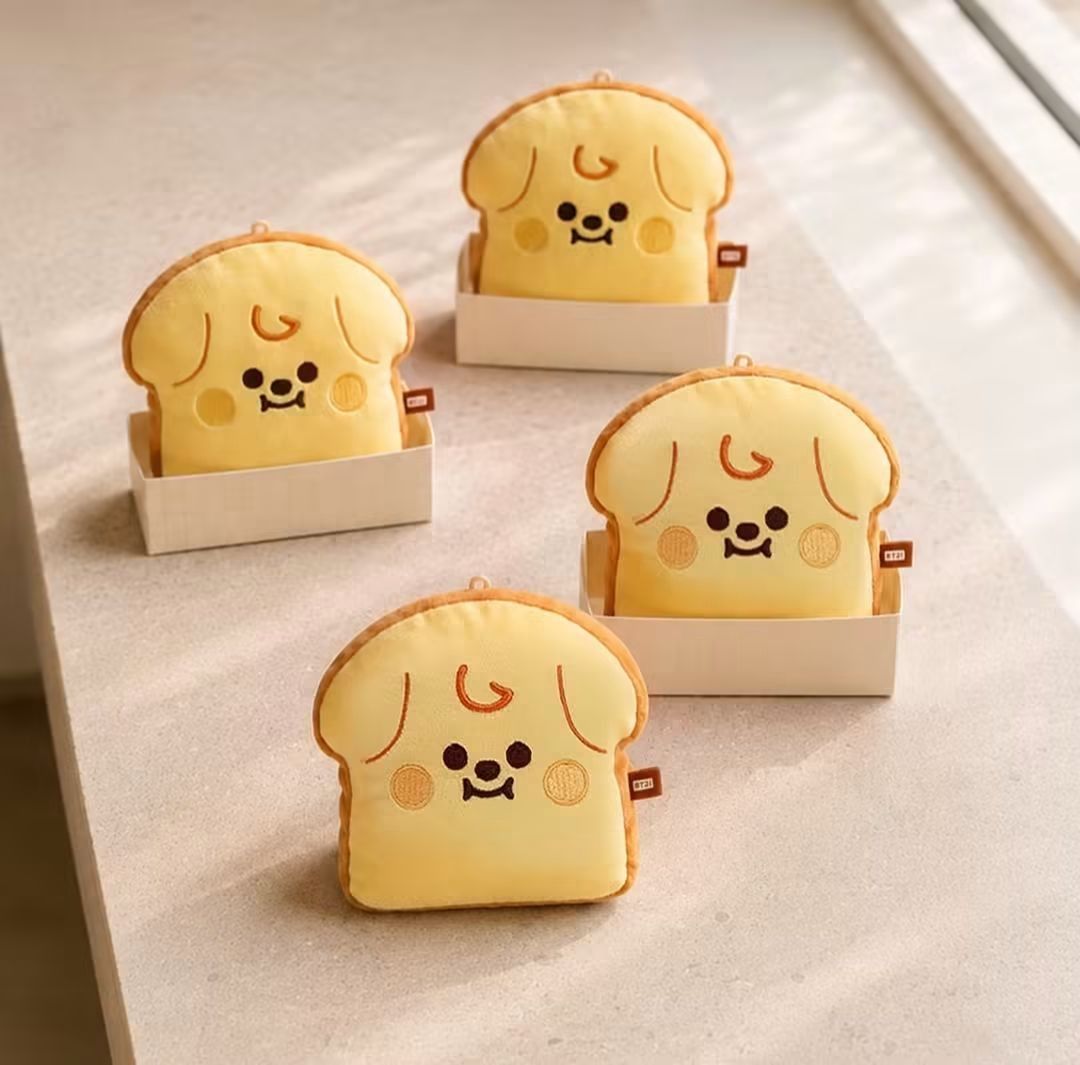 BT21 BREAD FACE PLUSH KEYRING OFFICIAL (Category: Plushies & Soft Toys) located in Cainta. Submitted by shopchelonline (Listing ID 1461066226, Image 3). Description: BT21 BREAD FACE PLUSH KEYRING OFFICIAL 🛒700.00each(all in)+lsf 70%DP - NEW BUYER 50%DP - OLD BUYER RB: 15 DAYS AFTER DP; NETA 💎Pre-order -NO RUSH SHIPPING 💎Korea Pasabuy - NORMAL ETA 💎Colors may vary due to lighting. 💎Availability and price may vary 💎The outer case/box is simpl