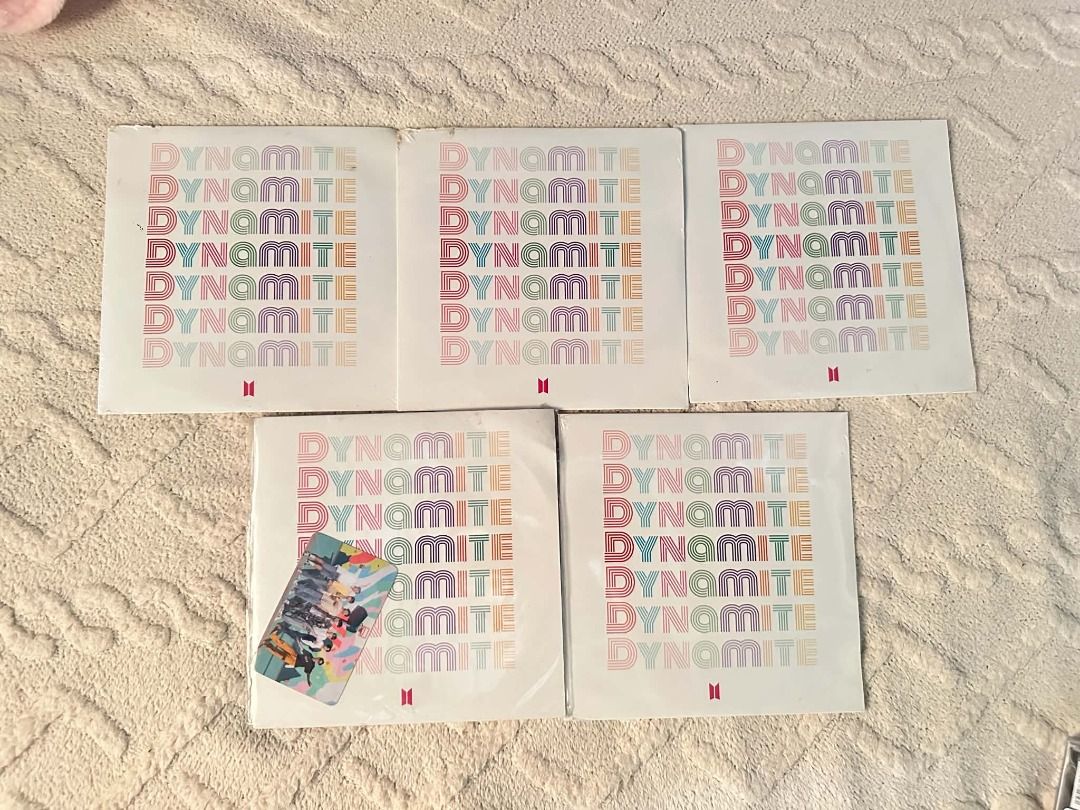 BTS Dynamite Vinyl (Category: Vinyls) located in Angono. Submitted by kypreloveds (Listing ID 1460931343, Image 1). Description: *⃣ dop is okay with 50% nrdp, rembal in 1 week loc: cam sur | mod: jnt | mop: gcash .