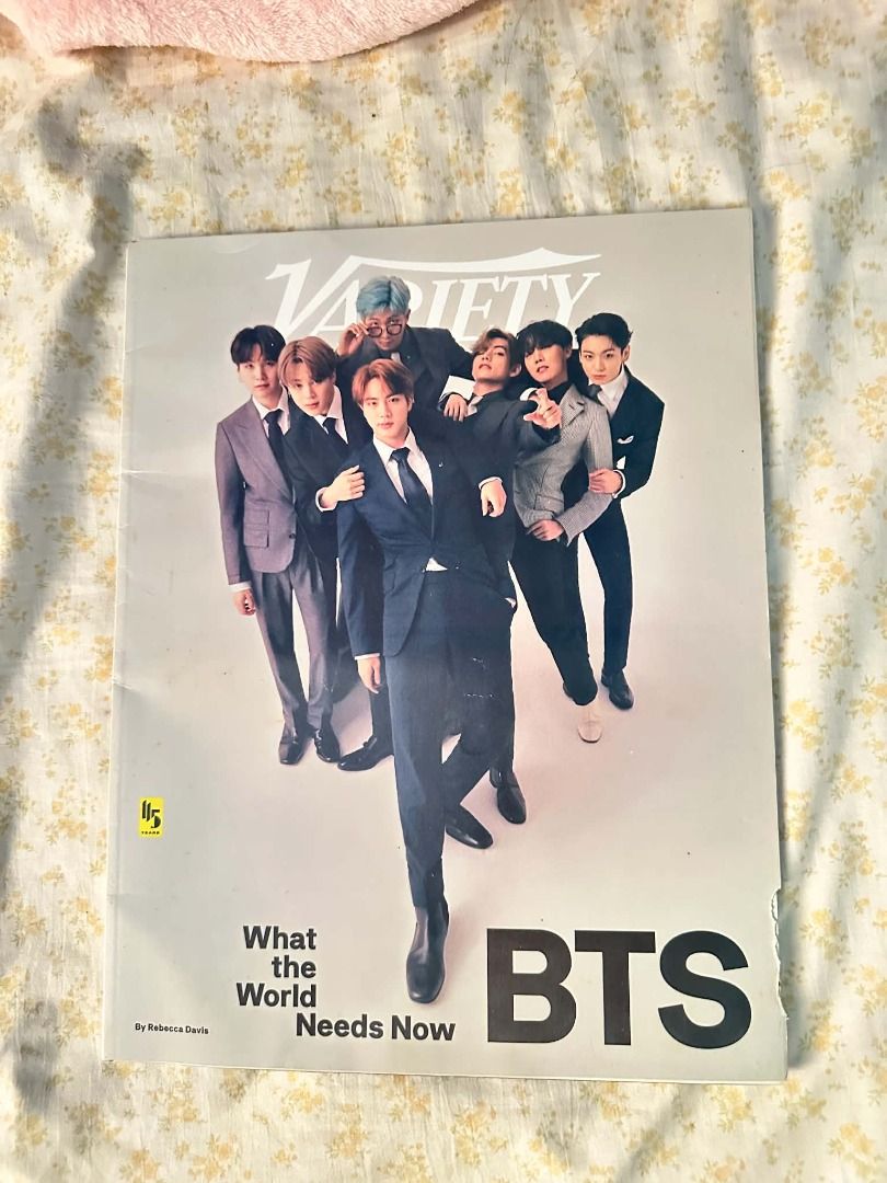 BTS Variety Magazine (Category: Magazines) located in Angono. Submitted by kypreloveds (Listing ID 1460930483, Image 1). Description: *⃣ dop is okay with 50% nrdp, rembal in 1 week loc: cam sur | mod: jnt | mop: gcash .
