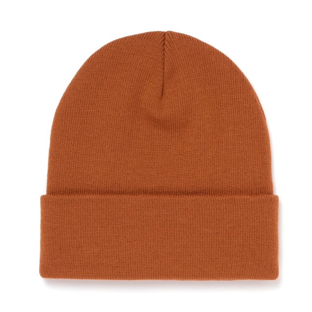 Bush Hog Beanie - Burnt Orange (Category: Caps & Hats) located in Las Pinas. Submitted by snapcartmanila (Listing ID 1461032542, Image 2). Description: - Classic Bush Hog beanie - Burnt orange color - Iconic wild boar logo patch on front cuff - Warm, ribbed knit material - Perfect for cooler weather - Simple, durable, and stylish design.