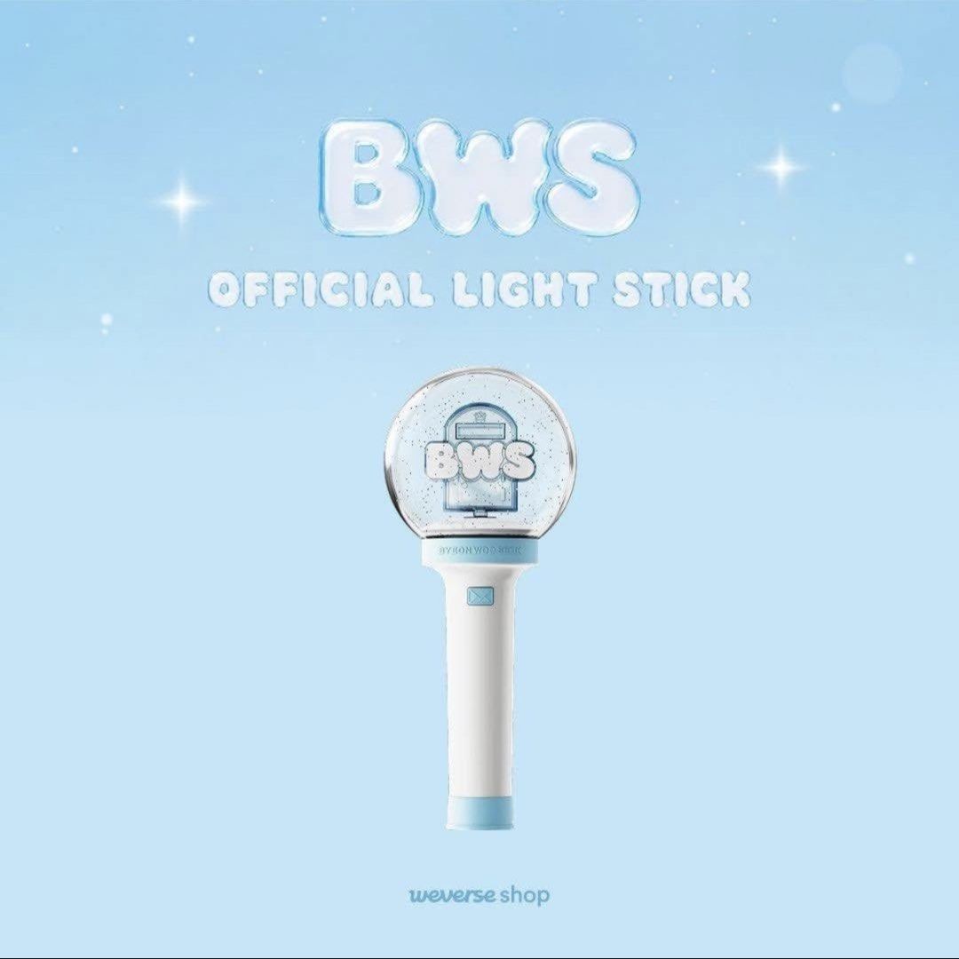 Byeon Woo Seok BWS Official Light Stick (Category: K-Wave Merchandise) located in Makati City. Submitted by juliahelyz (Listing ID 1461111482, Image 1). Description: WTS/LFB Byeon Woo Seok BWS Official Light Stick ✅ Brand New and Sealed ✅ Onhand rfs: extra Price: 2800 Mode of Payment: Gcash, Maya, Maribank Can do meetups around BGC or sa mismong Fanmeet (Oct. 10).