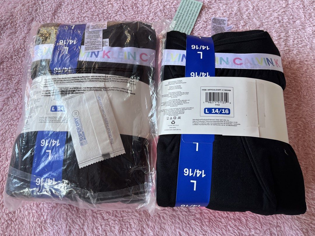 Calvin Klein Youth 4 piece sleep set (Category: Undergarments & Loungewear) located in Santa Rosa. Submitted by ninaparis (Listing ID 1460943075, Image 2). Description: Calvin Klein 4 piece sleep set size Large 14-16 y/o girl avail in 2 sets.