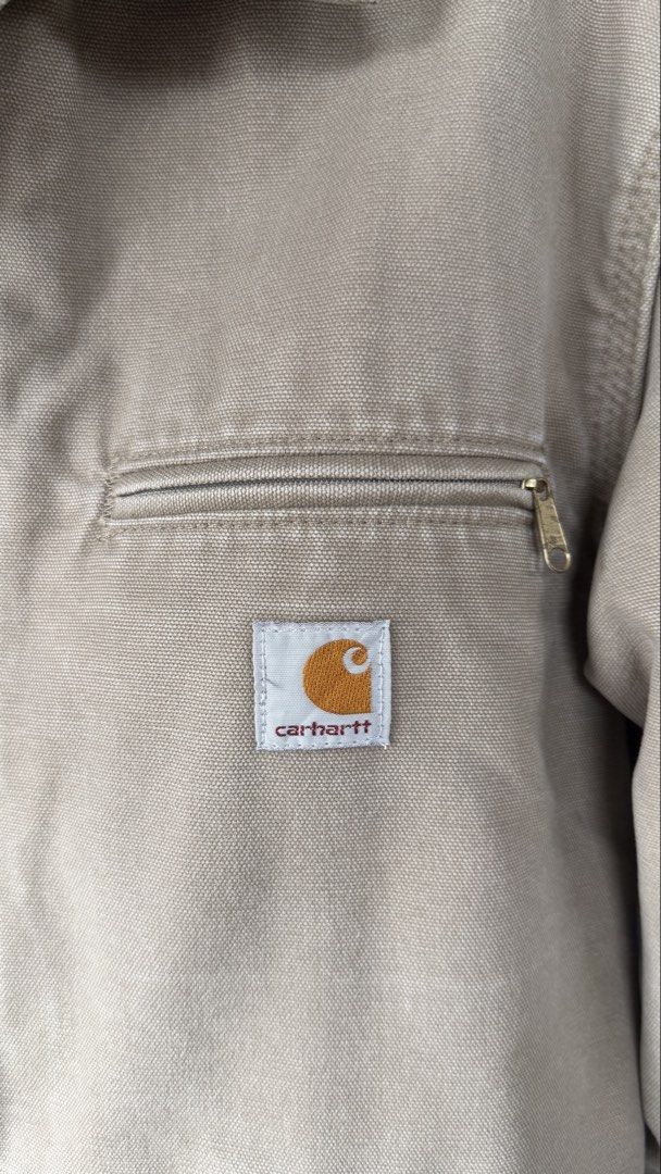 Carhartt Detroit EJ097 (Category: Coats, Jackets and Outerwear) located in Caloocan City. Submitted by stuffsbyk. (Listing ID 1460978146, Image 3). Description: For Sale Only Carhartt Detroit EJ097 266 ‘Cottonwood’ colorway European counterpart of the J97 Size: Medium 22x 28 10,000.00 only.