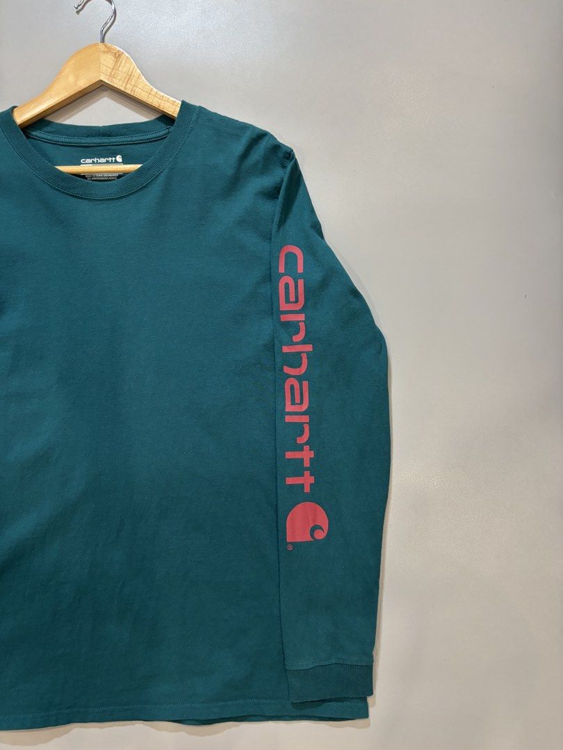 Carhartt Longsleeve (Category: Announcements) located in Cebu City. Submitted by clylejavan060400 (Listing ID 1461062640, Image 2). Description: Men’s Carhartt loose fit Longsleeve ▪️Size Medium ▪️Width 21.5 ▪️Length 27.5 ▪️Excellent ▪️No issue.