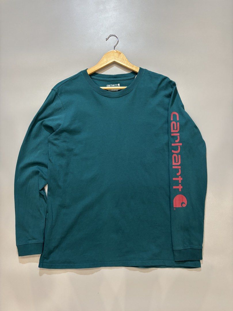 Carhartt Longsleeve (Category: Announcements) located in Cebu City. Submitted by clylejavan060400 (Listing ID 1461062640, Image 1). Description: Men’s Carhartt loose fit Longsleeve ▪️Size Medium ▪️Width 21.5 ▪️Length 27.5 ▪️Excellent ▪️No issue.
