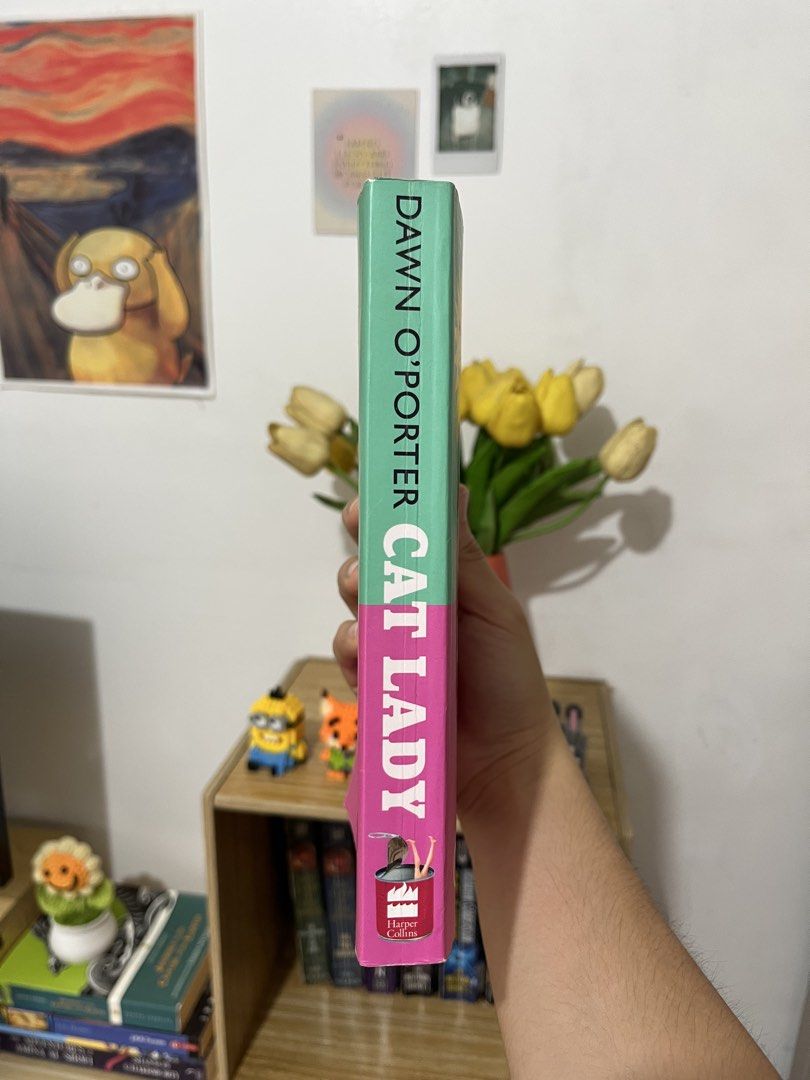 Cat Lady by Dawn O'Porter | preloved book (Category: Storybooks) located in Bulacan. Submitted by katesrbn (Listing ID 1461005158, Image 3). Description: A must-read for 'cat ladies' and anyone seeking self-acceptance. Combines heartbreaking and hilarious moments for a memorable story. Mode of Payment: GCash/bank transfer (payment first) Delivery: Lalamove / J&T Note: delivery fee to be shouldered by the buyer Location : Meycauayan Bulacan / Mand
