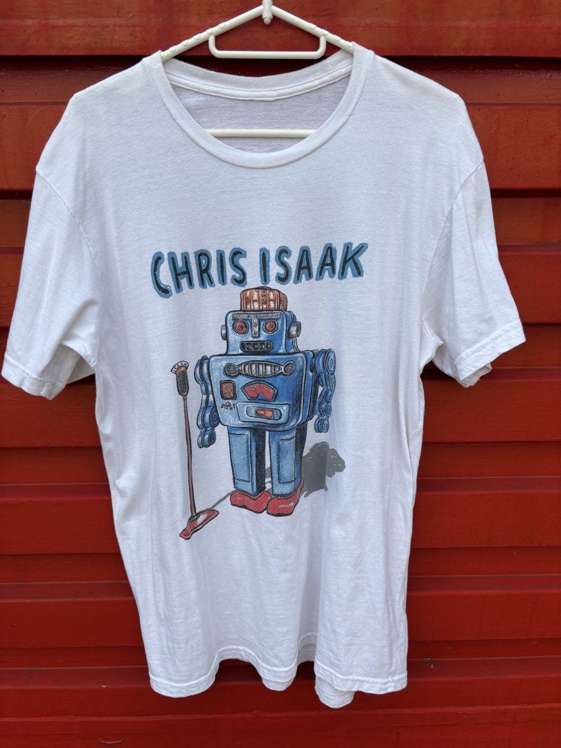 Chris Isaak Tour Tshirt (Category: Tshirts & Polo Shirts ) located in Bacolod City. Submitted by keel_08 (Listing ID 1461000594, Image 1). Description: Cut tags 19.5 W 27 L + shipping fee.