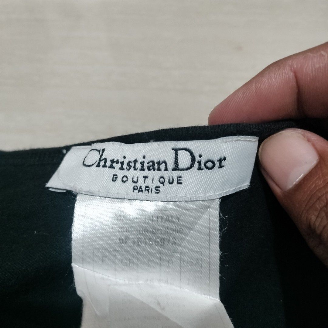 CHRISTIAN DIOR SHIRT (Category: Luxury Apparel) located in Sariaya. Submitted by social_animalz (Listing ID 1461088146, Image 2). Description: 17 x 21 beads design all details posted, check nyo nalang if interested kayo shipping fee is not included.
