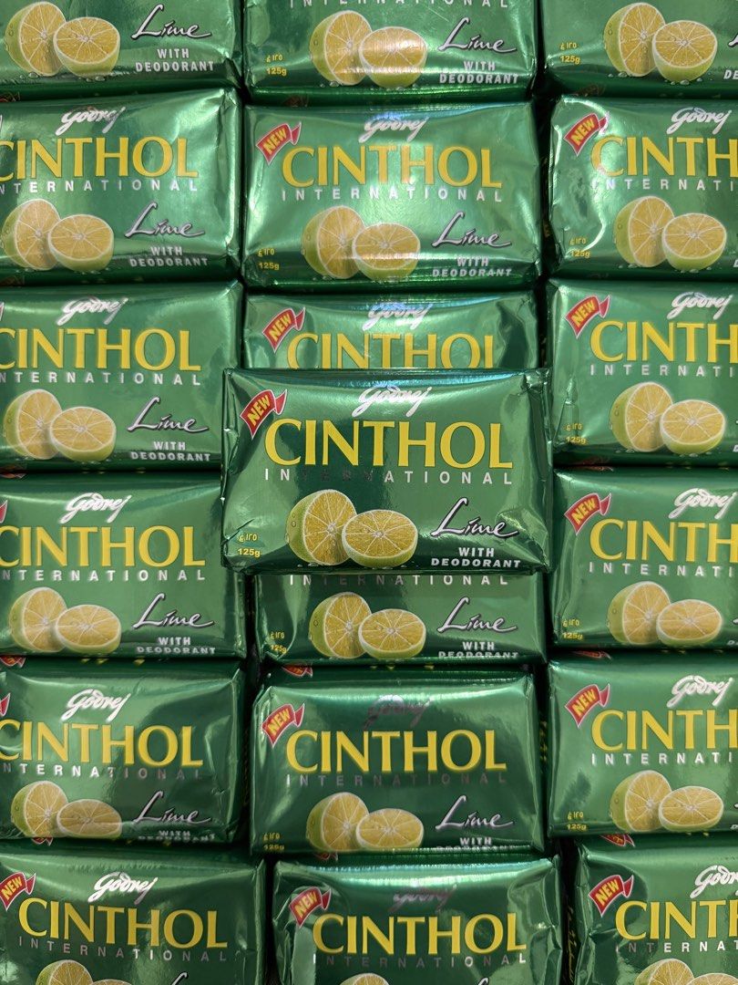 Cinthol Lime Soap with Deodorant 125g (Category: Bath) located in Mandaluyong City. Submitted by pantrypasabuy.ph (Listing ID 1461040940, Image 2). Description: CINTHOL SOAP ON HAND! Directly sourced from Dubai. I personally use Cinthol too, and I can vouch for it! 🫧 If you’ve been curious about it, this is your sign to try it na! 🧼 125g each— P90 only! 🛵 Same-day delivery available 📍Mandaluyong .