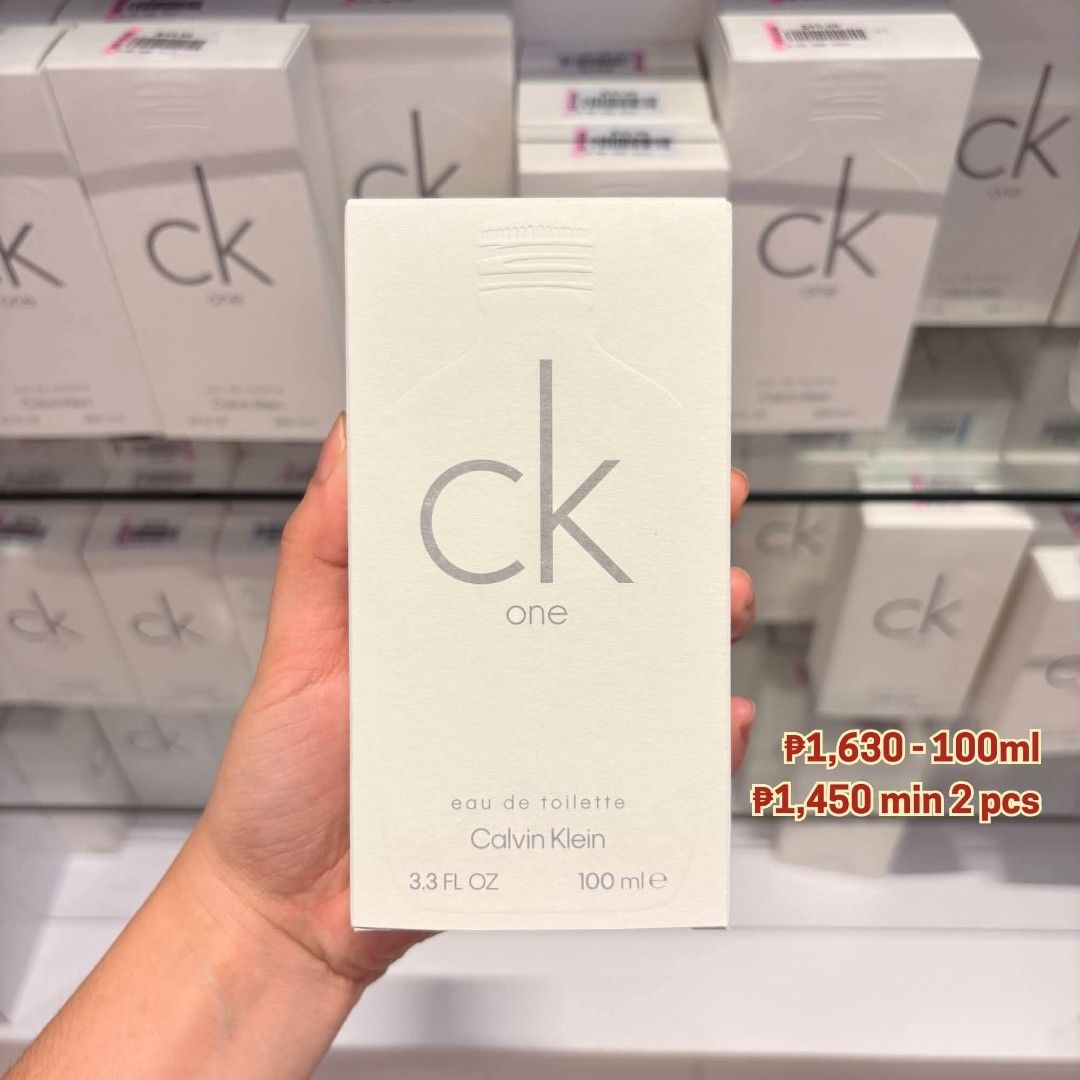 CK One & CK Be 100ml (Category: Everything Else Others) located in Bulacan. Submitted by finefindstuffbykdc_ (Listing ID 1461085086, Image 1). Description: Onhand Pinas.