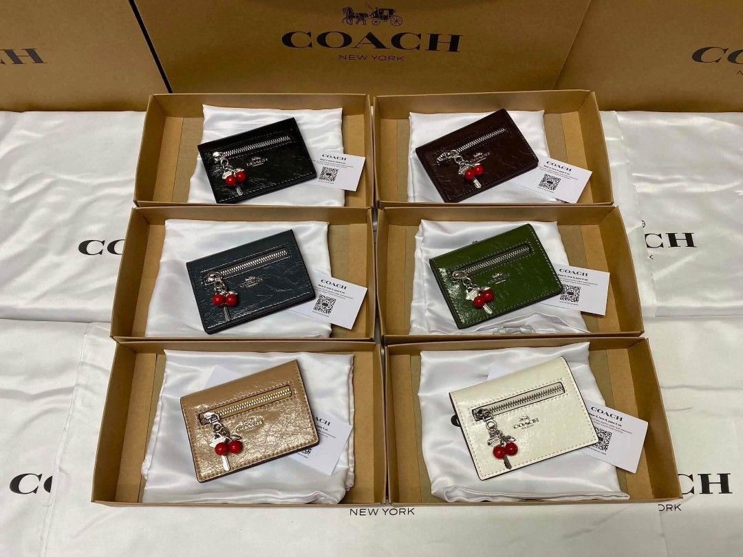 Coach Cardcase with Charms (Category: Wallets & Card holders) located in Quezon City. Submitted by bagsboutiqueph (Listing ID 1460952061, Image 2). Description: LAST PRICE POSTED. LIMITED STOCKS! BRANDNEW WITH INCLUSIONS. COLOR MAY SLIGHTLY VARY IN ACTUAL DUE TO LIGHTING AND CAMERA SETTING. OTHER PHOTOS WILL BE SEND DURING PURCHASE AND FOR SURE BUYERS ONLY. WHEN IN DOUBT, DO NOT ORDER. THANK YOU..