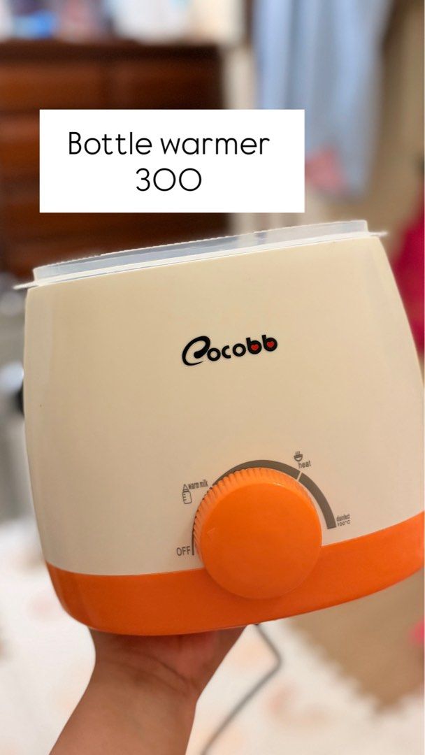 Cocobb Bottle Warmer 300 (Category: Breastfeeding & Bottle Feeding) located in General Trias. Submitted by scoutpringles (Listing ID 1460965147, Image 1). Description: - Cocobb Bottle Warmer, Model 300 - Dual function: Warms milk and disinfects at 100°C - Easy-to-use dial control - Ideal for busy parents - Works great!.