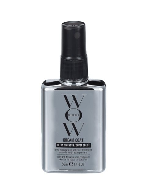 Color Wow Dream Coat Extra Strength/Super Solide (50ml) NO CAP (Category: Hair) located in Manila. Submitted by memorylanestore (Listing ID 1460976845, Image 1). Description: Ultra moisturizing anti-frizz treatment smooth,long-lasting results Color Wow Extra Strength Dream Coat Spray 50ml is a powerful, humidity-proofing spray that transforms frizzy, unruly hair into smooth, sleek, glass-like strands with a mirror shine. This spray is an absolute