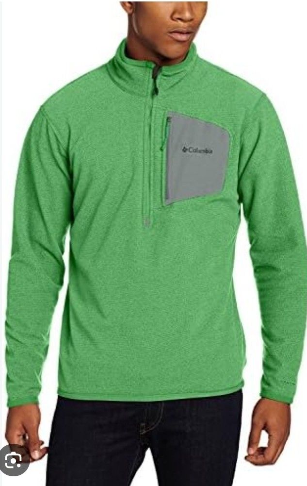 Columbia Omni Wick Half-zip Fleece Pullover (Category: Coats, Jackets and Outerwear) located in Iloilo. Submitted by mnky.bsns03 (Listing ID 1461064438, Image 2). Description: 9.5/10 Color Rate No issues 27 Length 22 Width.