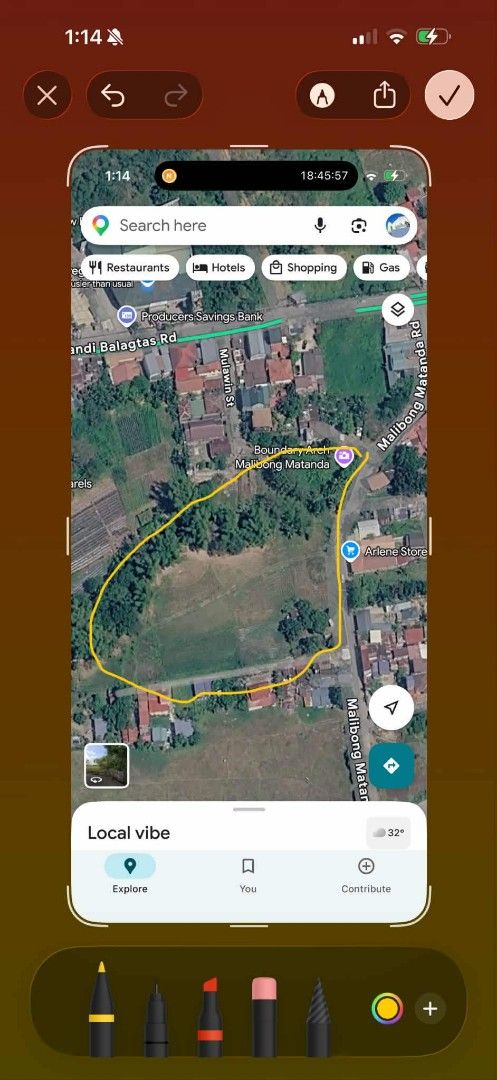 COMMERCIAL LOT PANDI BULACAN (Category: Lot) located in Baliuag. Submitted by rabazu.mendoza666 (Listing ID 1460942393, Image 3). Description: FOR SALE! 1.4 HECTARES COMMERCIAL LOT! 40 TO 50 SQM FRONTAGE! MALIBONG MATANDA PANDI BULACAN! 15,500 PER SQM! COMPLETE UPDATED TAX! CLEAN PAPERS! DIRECT BUYER ONLY PASS MUNA SA MARAMING KAUSAP! PM FOR OTHER DETAILS!.