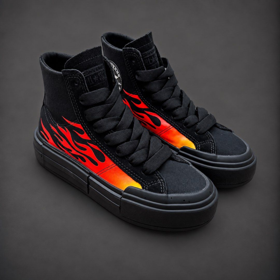 CONVERSE CTAS CRUISE HI “FLAME” (Category: Sneakers) located in Taguig. Submitted by secrethideout_official (Listing ID 1460961512, Image 3). Description: Converse CT All Star Cruise Hi “Flame” Sizes: 7US Men / 8.5US Women 📍1,000 PESOS ONLY‼️ 📍1,000 PESOS ONLY‼️ SRP: ₱5,495 Replacement Box only ✅ Used only 2x ✅ Legit / Original ✅ Refund if FAKE ✅ Add shipping ✅ No last price ✅ Available for COD Shipping: - Lalamove (Metro Manila) - LBC (Nationw