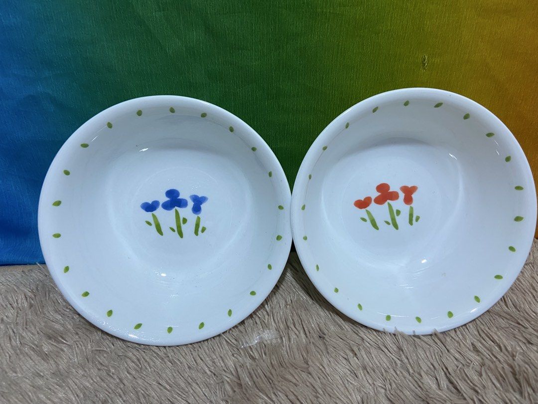 Corelle soup bowl( petite trio) (Category: Dinnerware & Cutlery) located in Pasig City. Submitted by jie_russ (Listing ID 1460958261, Image 1). Description: corelle soup bowl USED Made in USA 2 pcs for ₱400.