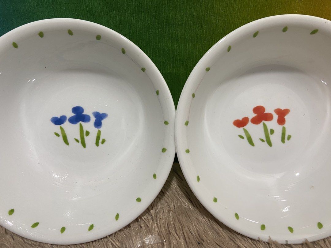 Corelle soup bowl( petite trio) (Category: Dinnerware & Cutlery) located in Pasig City. Submitted by jie_russ (Listing ID 1460958261, Image 2). Description: corelle soup bowl USED Made in USA 2 pcs for ₱400.