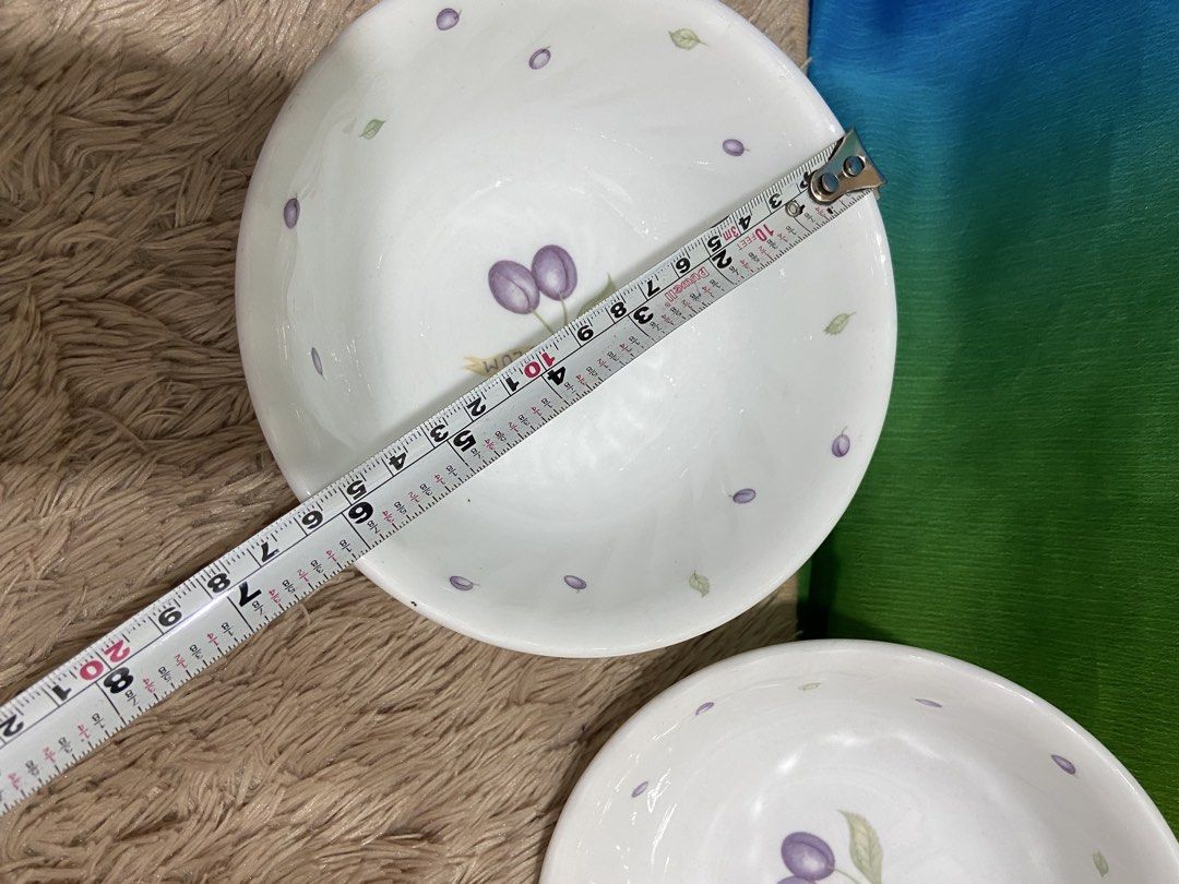 Corelle soup bowl (plum) (Category: Dinnerware & Cutlery) located in Pasig City. Submitted by jie_russ (Listing ID 1460958038, Image 2). Description: corelle soup bowl USED Made in USA 2 pcs for ₱400.