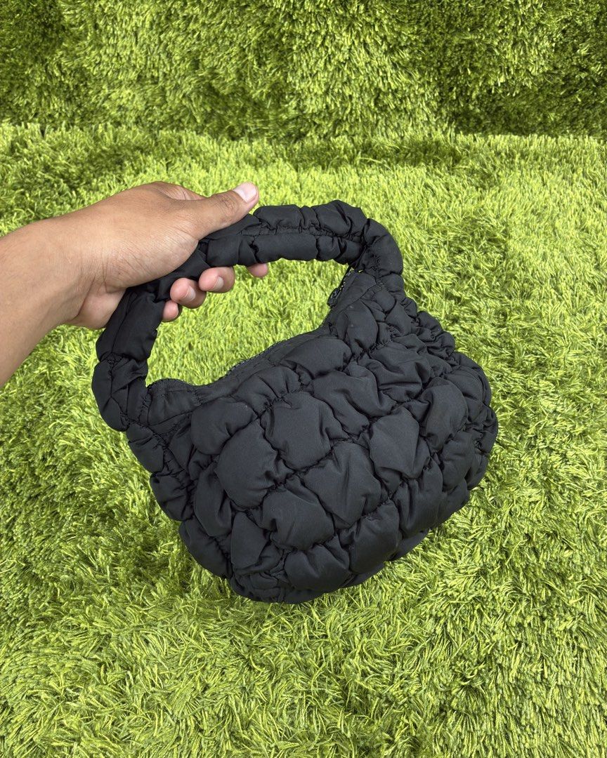 COS Quilted Micro Bag (Category: Clutches) located in Lucena. Submitted by shopdotmane (Listing ID 1461073583, Image 1). Description: COS Quilted Micro Bag Still in excellent condition Very presentable Cute sizeeee.