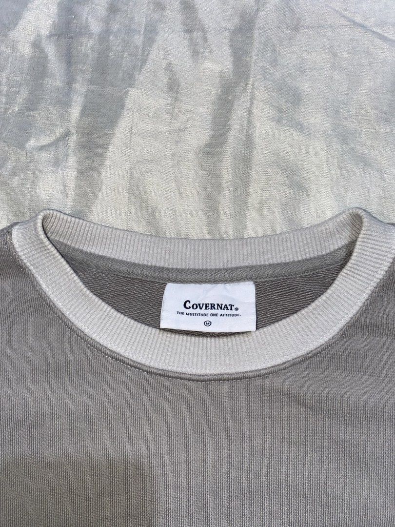 COVERNAT Colorblock Sweatshirt (Category: Coats, Jackets and Outerwear) located in Davao. Submitted by chazethrift (Listing ID 1461015732, Image 3). Description: - Cool colorblock sweatshirt from COVERNATO - Features a 'C' graphic on the front - Ideal for casual wear - Comfortable and stylish.