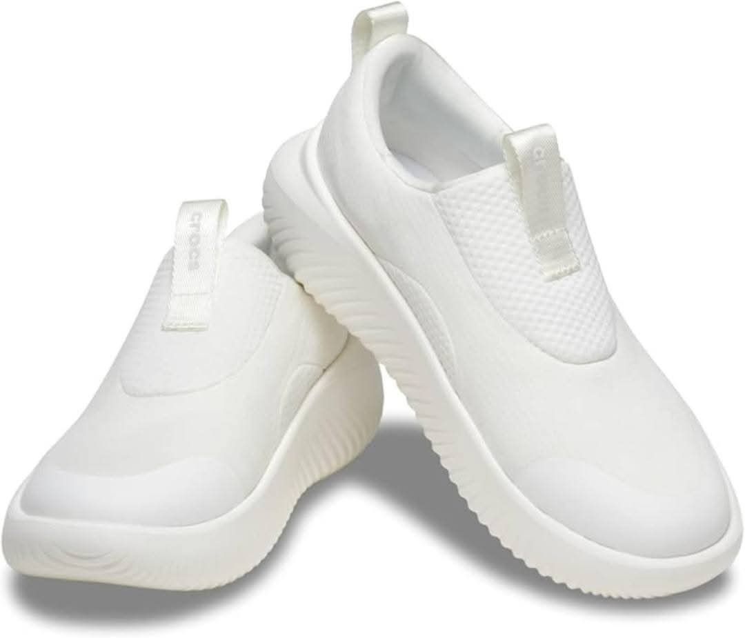 Crocs Mellow Ease Slip-On (Category: Sneakers) located in Santa Ana. Submitted by anna_p2028 (Listing ID 1461035563, Image 2). Description: Details: • Color: White • Size: US Men's 6 / Women's 8 • Condition: Brand New • Stock Available: 2 pairs Perfect for everyday wear—especially for healthcare workers. Designed for all-day comfort, making long hospital shifts and duty hours much more comfortable. ✨ ✅ Authentic from UAE 📩 Message me if interest