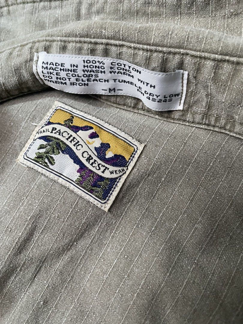 Cropped Polo (Category: Tshirts & Polo Shirts ) located in Manila. Submitted by keendragon_e45e3c (Listing ID 1460964159, Image 1). Description: - Pacific Crest Wear Shirt - Made in Hong Kong - 100% Cotton - Size: Medium (M) - Care Instructions: Machine wash warm with like colors, do not bleach, tumble dry low with warm iron..