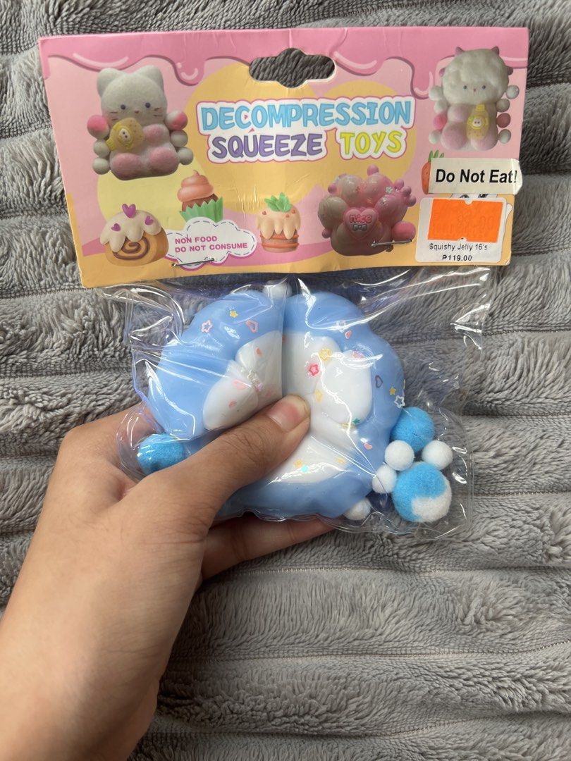 cute taba squishy jelly squeeze decompression paw toy (Category: Interactive Toys) located in Cainta. Submitted by ninetailedfox_crystal (Listing ID 1460941743, Image 2). Description: feel free to dm or ask questions! buyers will cover sf in great condition! mop: gcash.