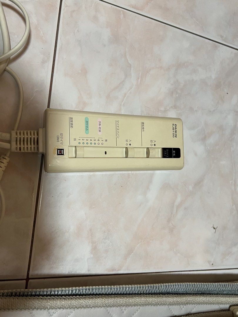 Daikin heated mat (Category: Bed Frames & Mattresses) located in Manila. Submitted by rlab_japan_thrift (Listing ID 1461038802, Image 2). Description: Daikin Electric Heated Futon Mat / Hot Carpet (EJB100) 🛏️🔥 Premium quality Japanese electric heating pad/futon heater from Daikin. Features a quilted top surface with a plush grey felt backing, perfect for placing under a futon mattress, bed cover, or using as a warm floor mat. Comes complete wit